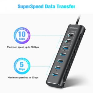 USB HUB 3.0  7 PORT