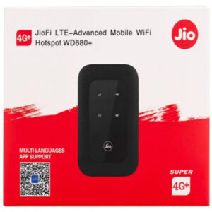 JioFi LTE- Hotspot Pocket Mi-Fi 4G Router –